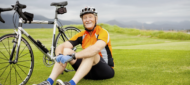Man with Bike